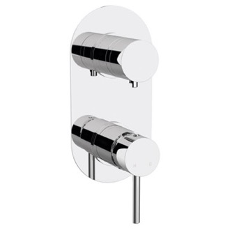 Diverter Contemporary Built-In Three Way Shower Diverter Remer X93